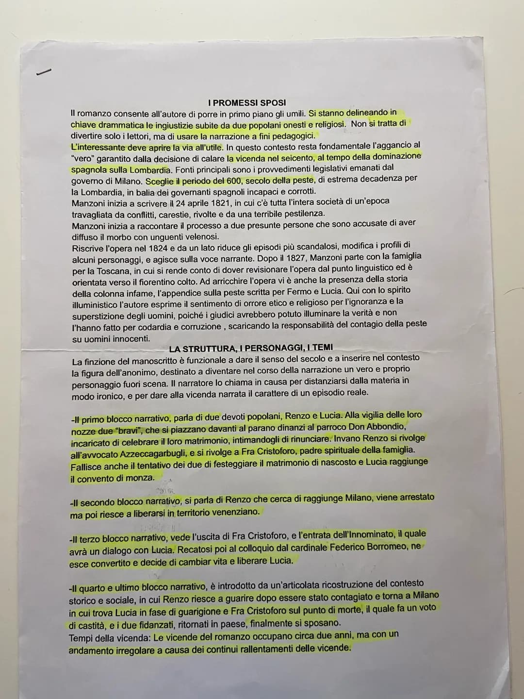 
<p>Manzoni parla di tutti gli strati della società, dai popolani ai nobili e cardinali, con lo scopo di giudicarli alla luce della fede cri