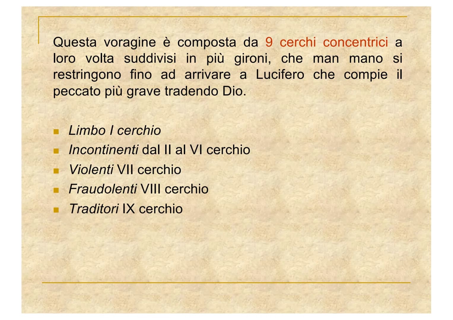 La Divina
Commedia
Di Dante Alighieri
0714 Struttura
La Divina Commedia è
- un poema allegorico e
didascalico
- scritta in 3 cantiche
(Infer