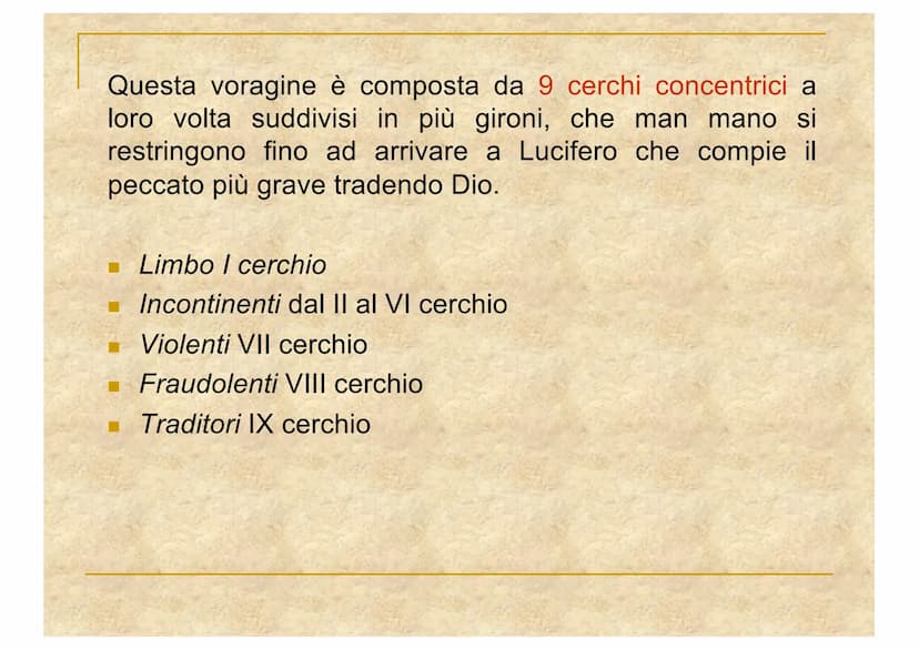 La Divina
Commedia
Di Dante Alighieri
0714 Struttura
La Divina Commedia è
- un poema allegorico e
didascalico
- scritta in 3 cantiche
(Infer