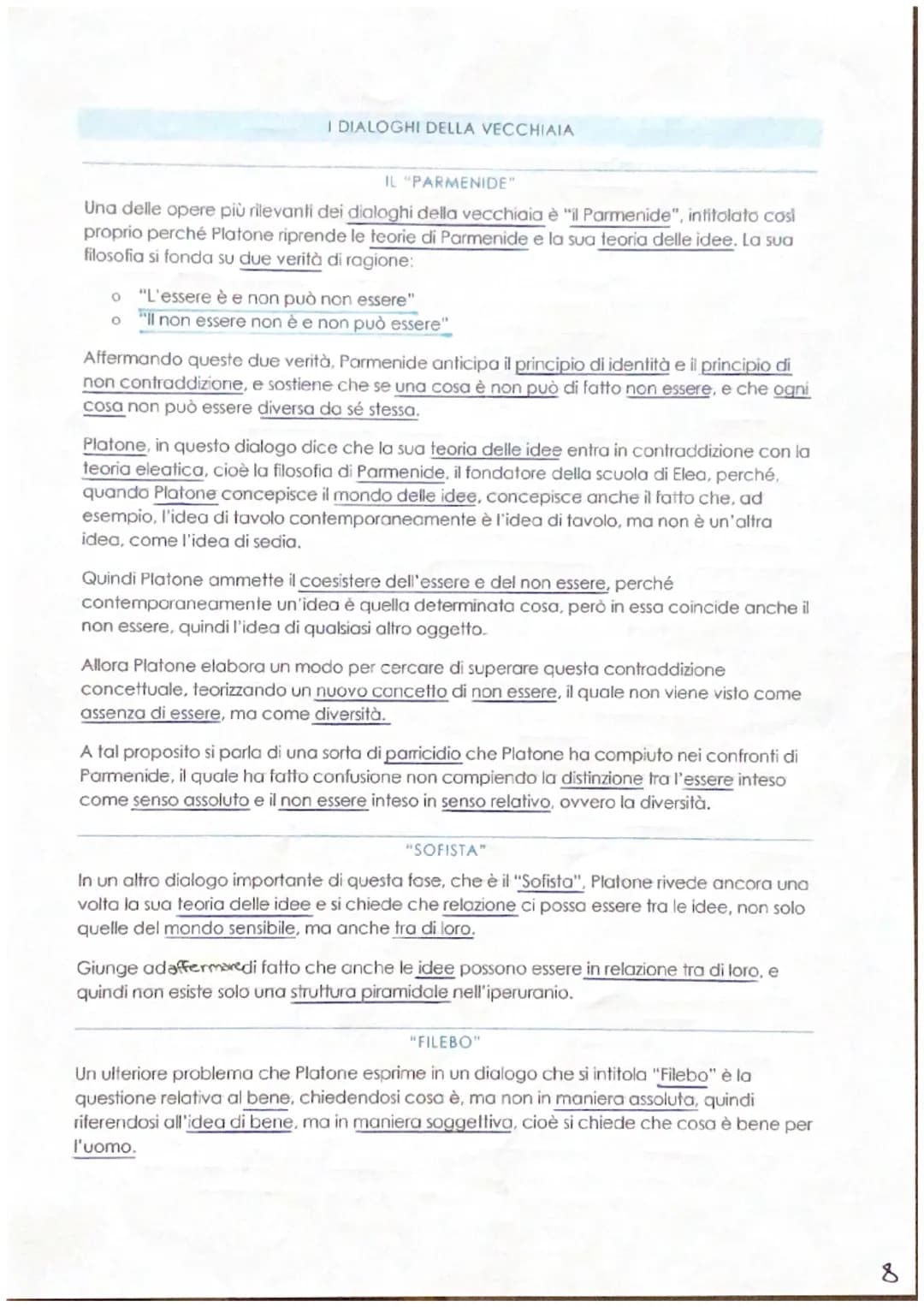 PLATONE
INTRODUZIONE
Platone è il più importante allievo di Socrate e il filosofo attraverso il quale ci sono state
tramandate le teorie fil
