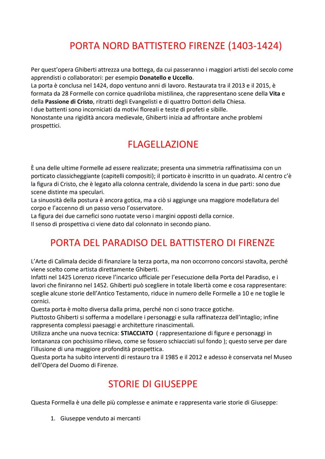 # LORENZO GHIBERTI
## VITA (1378-1455)

Nasce e muore a Firenze quasi ottantenne.

Presso la bottega orafa del patrigno, Bartolo di Michele,