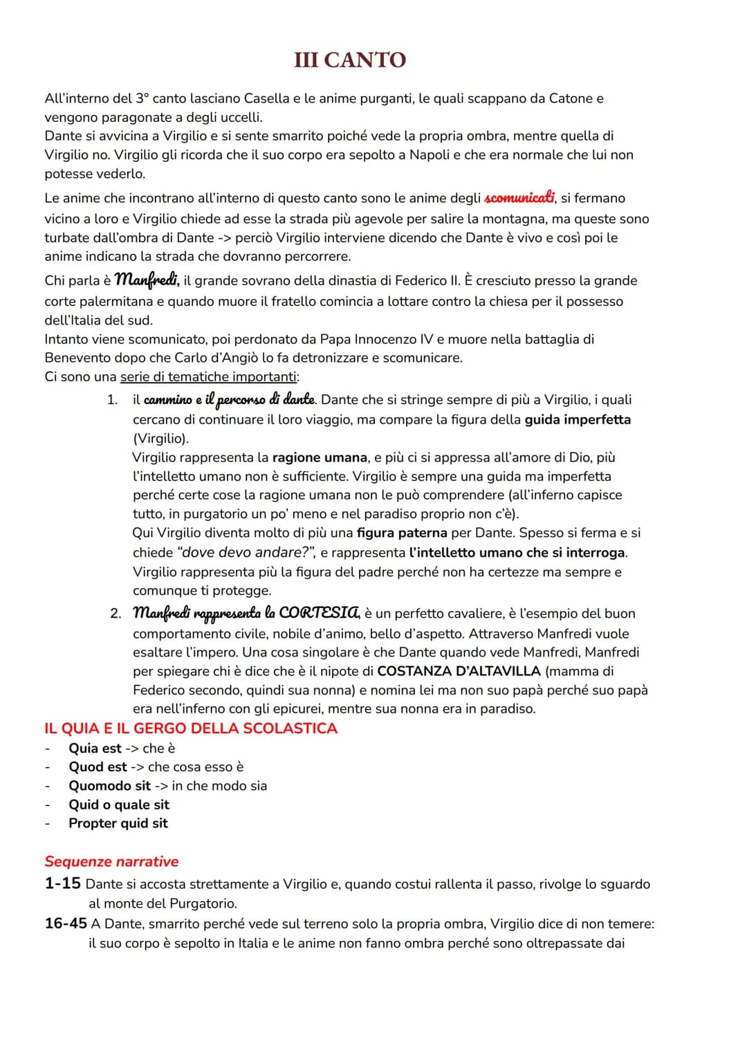 PURGATORIO
E' una situazione completamente nuova che deve affrontare Dante.
? perchè è una novità -> Il purgatorio non esisteva fino a poco 