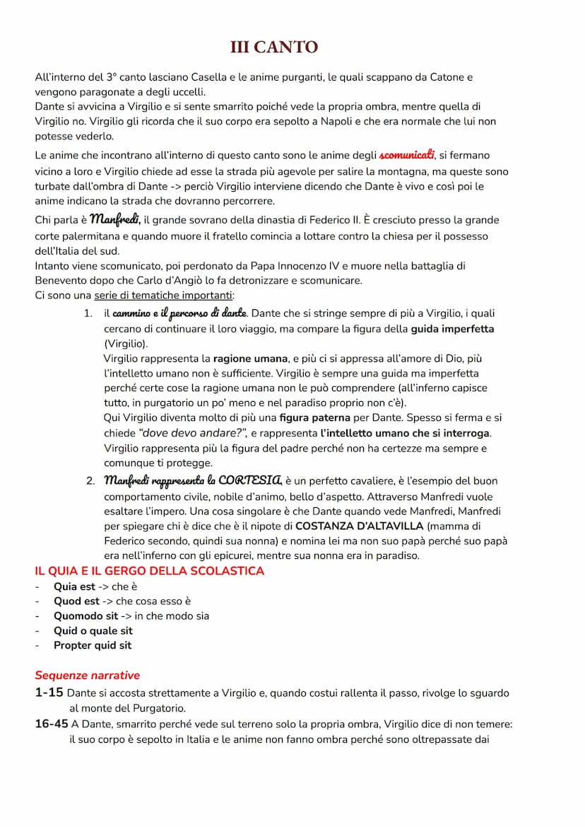 PURGATORIO
E' una situazione completamente nuova che deve affrontare Dante.
? perchè è una novità -> Il purgatorio non esisteva fino a poco 