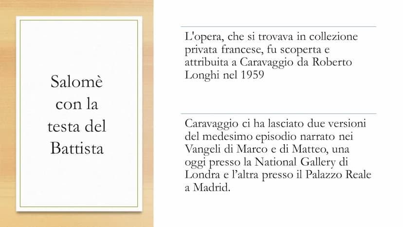 Caravaggio
Il Seicento Il Barocco
• Il seicento è considerato il secolo del Barocco. Con
questo termine si definiscono manifestazioni artist