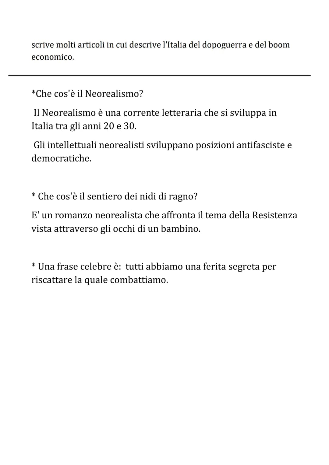 ITALIANO
Italo Calvino
Italo Calvino nacque nel 1923 a Santiago de Las Vegas a Cuba, dove i
genitori risiedevano e svolgevano la professione