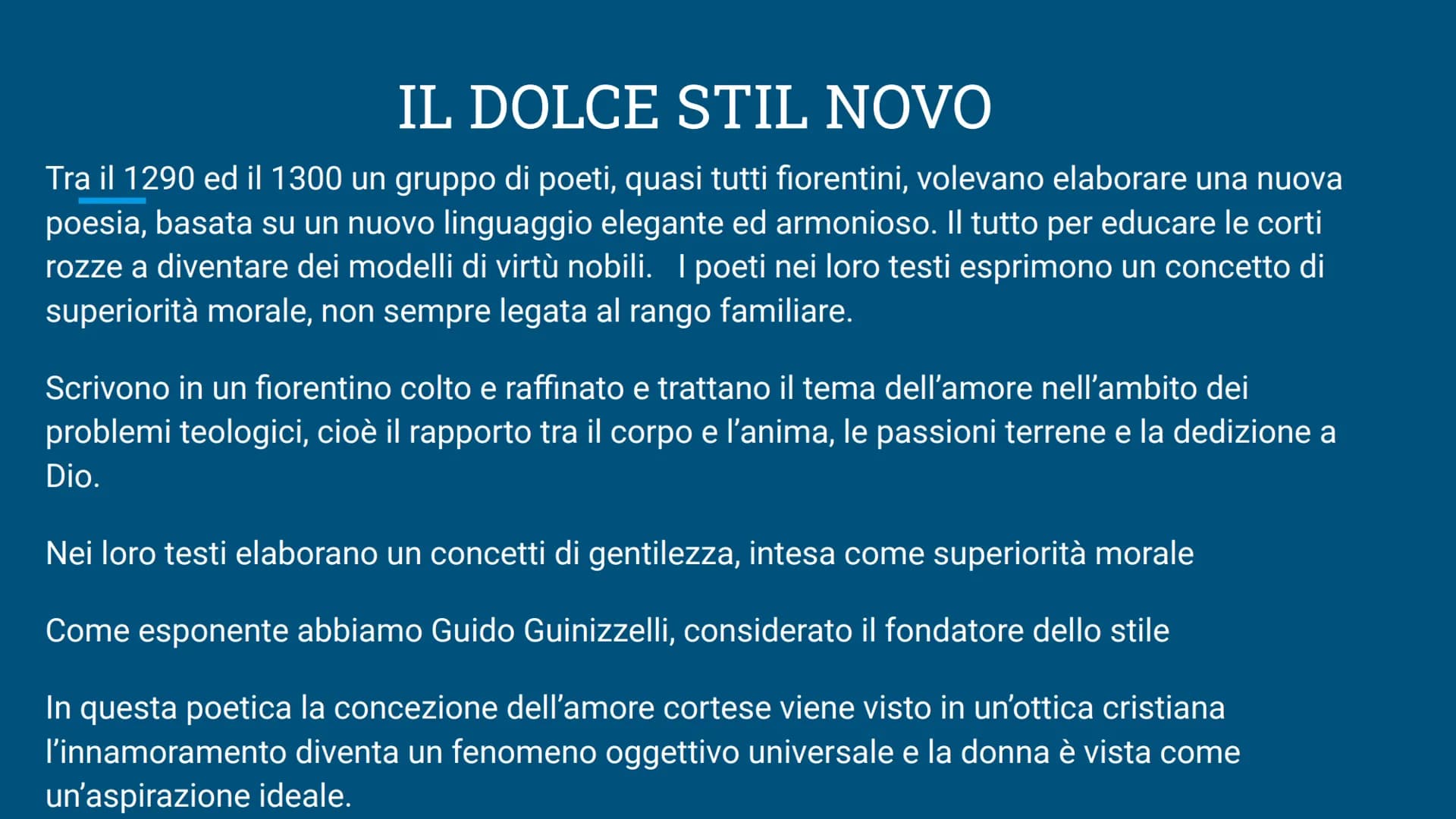 Mappa generi letterari
TRA IL
1200 ED IL 1300 Intorno all'anno
1000 si diffonde
una una poesia
(orale) popolare
e giullaresca,
che andrà in
