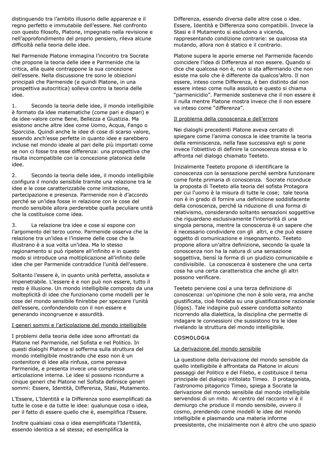 1. LA VITA E LE OPERE
PLATONE
FILOSOFIA E POLITICA
Platone ha lasciato nella Lettera VII, una lettera di
carattere autobiografico, una testi