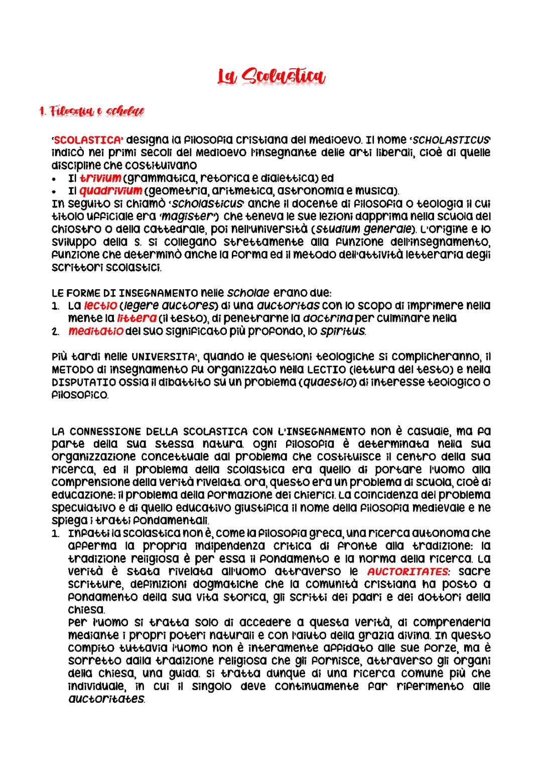 La scolastica 