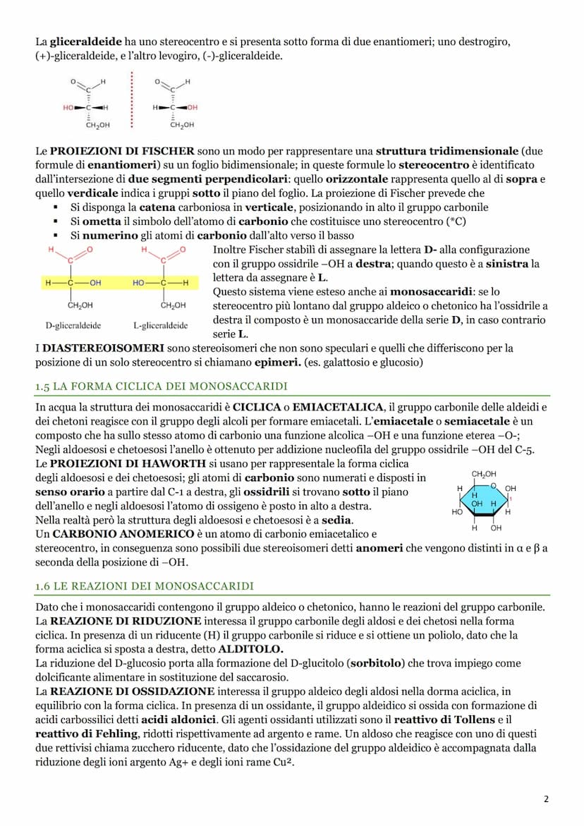LE BIOMOLECOLE
1. I CARBOIDRATI
1.1 LA BIOCHIMICA
La BIOCHIMICA studia la struttura e la sintesi delle BIOMOLECOLE e il METABOLISMO
CELLULAR