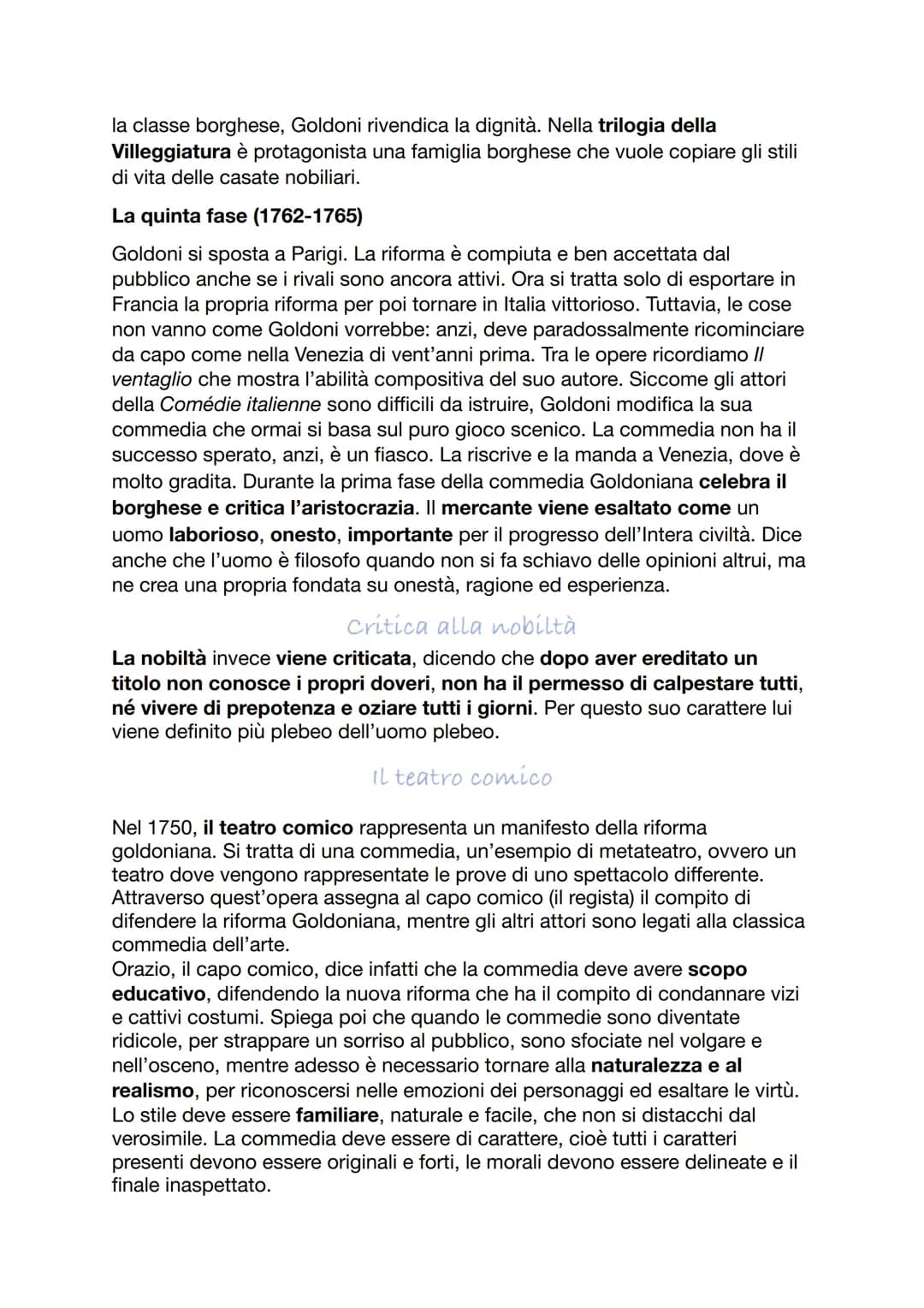 Carlo Goldoni
La vita
Carlo Goldoni, nacque a Venezia nel 1707 da una famiglia borghese. Il padre è un
medico e lo avrebbe voluto con se a P