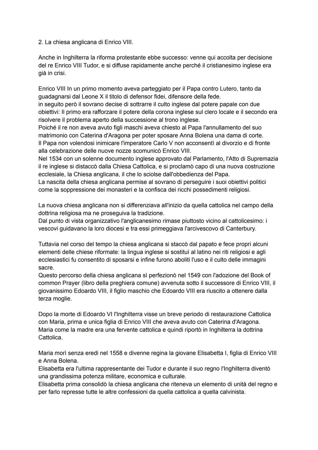 LA DIFFUSIONE DELLA RIFORMA E LA CONTRORIFORMA CATTOLICA
1. La nascita di nuove chiese protestanti
La propaganda luterana aveva oltrepassato