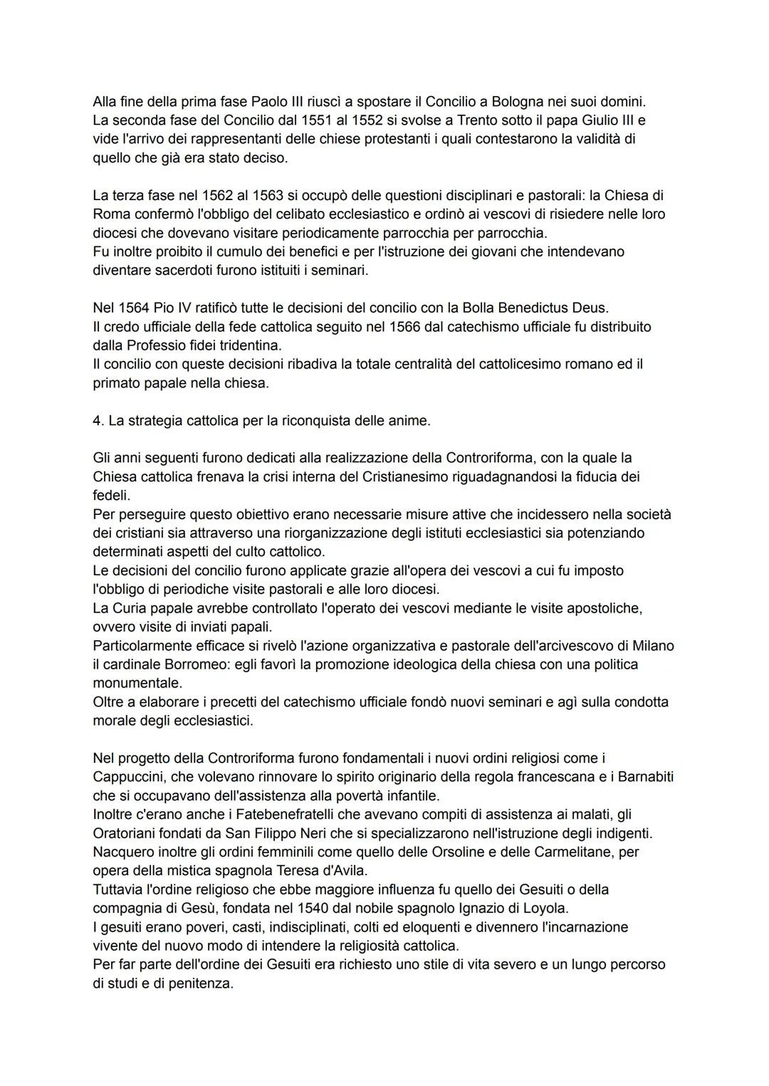 LA DIFFUSIONE DELLA RIFORMA E LA CONTRORIFORMA CATTOLICA
1. La nascita di nuove chiese protestanti
La propaganda luterana aveva oltrepassato