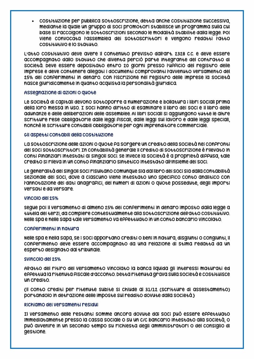 SOCIETA' DI PERSONE
на responsabilità illimitata e solidale
Autonomia patrimoniale imperfetta
Non ha personalità giuridica
Il soggetto giuri