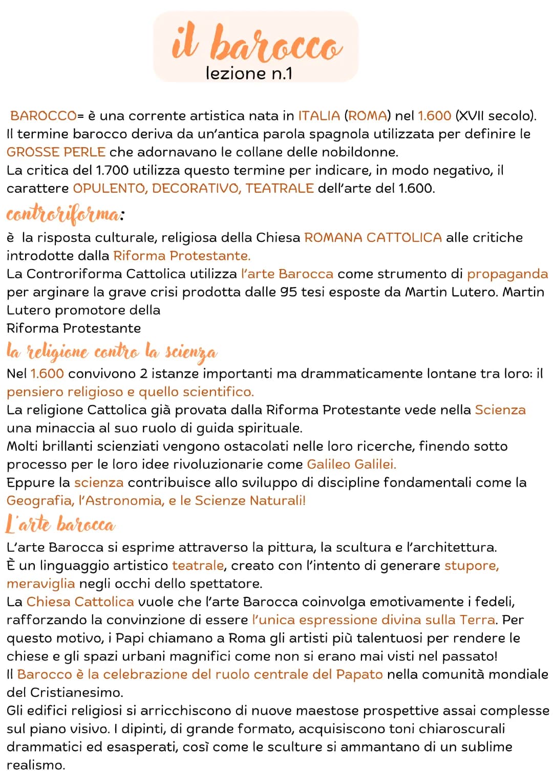 il barocco