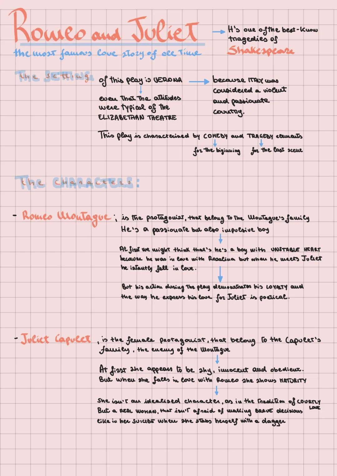 Analysis of Romeo and Juliet's Key Scenes and Themes