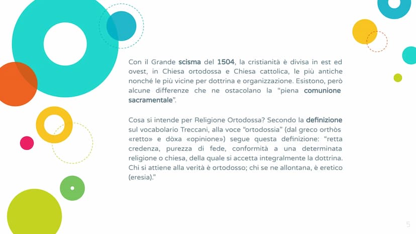 La Religione
Ortodossa
Luce Ruffato 6.
Introduzione
La Chiesa ortodossa
Indice
Particolarità
2
Il quadro storico
Diffusione
Riepilogo 1
Intr
