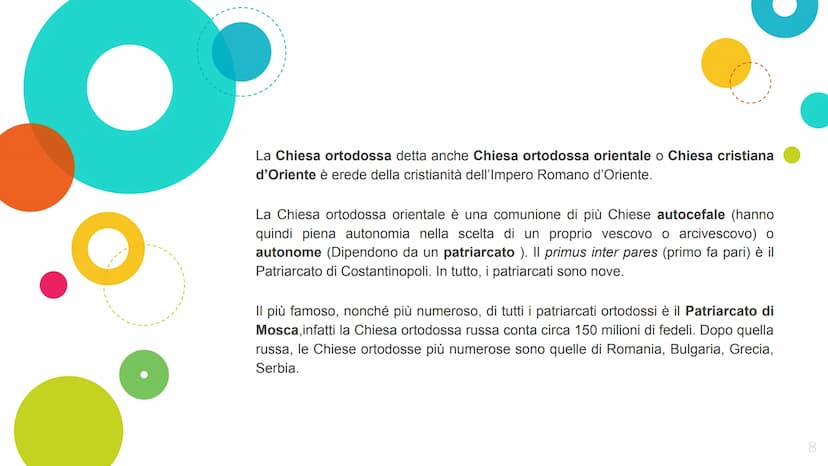 La Religione
Ortodossa
Luce Ruffato 6.
Introduzione
La Chiesa ortodossa
Indice
Particolarità
2
Il quadro storico
Diffusione
Riepilogo 1
Intr