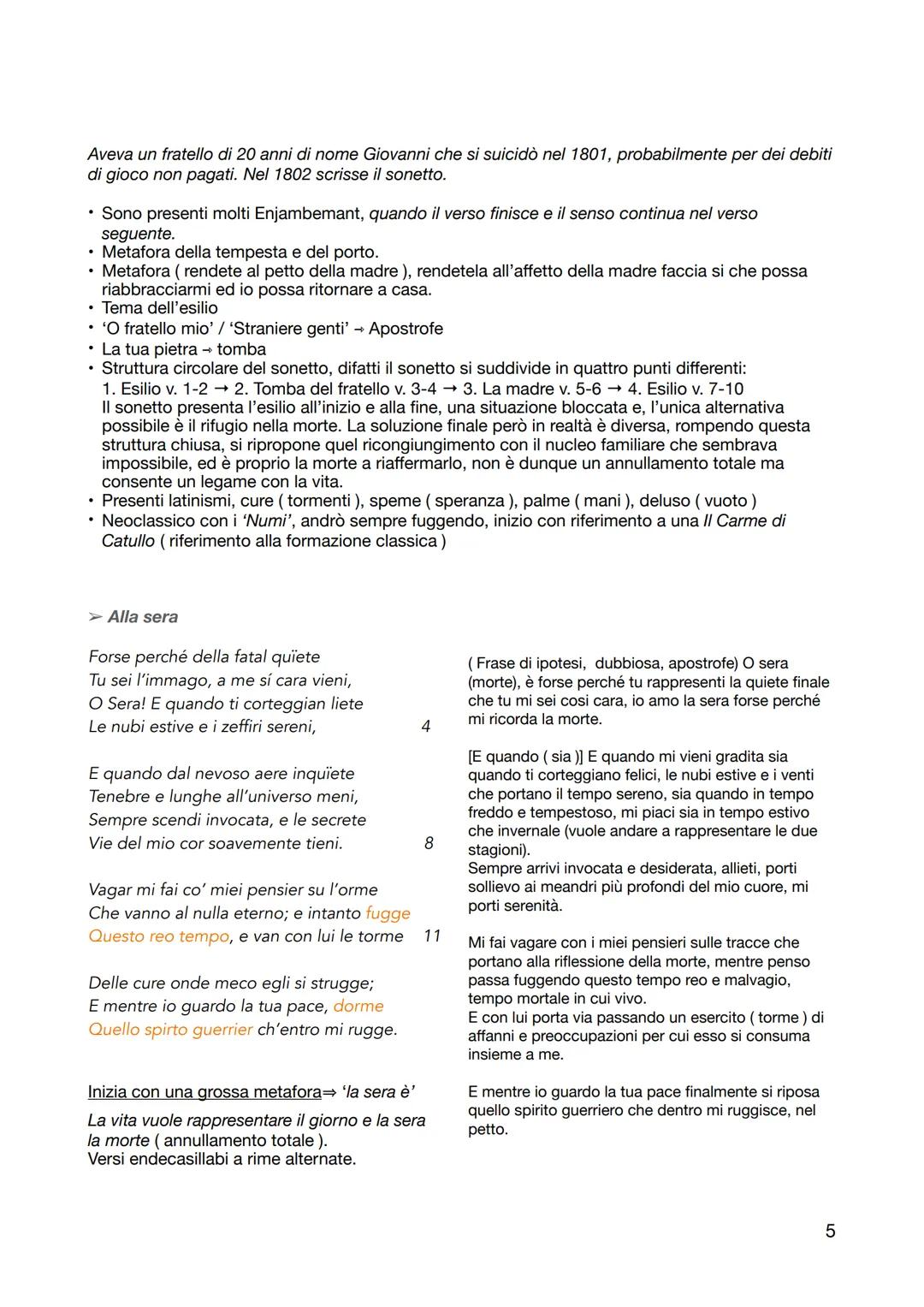 Le Ultime lettere di Jacopo Ortis
La prima opera importante di Foscolo è "Le Ultime lettere di Jacopo Ortis", romanzo epistolare,
stampato p