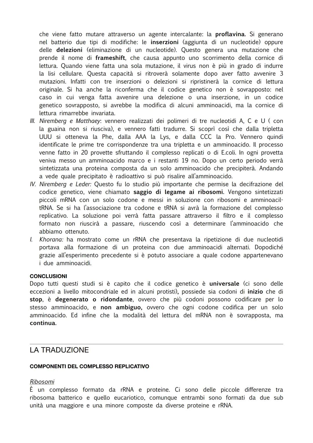 INTRODUZIONE
Durante il processo di trascrizione vene usato un filamento di DNA come stampo e viene
prodotto un trascritto, un mRNA. Oggi sa