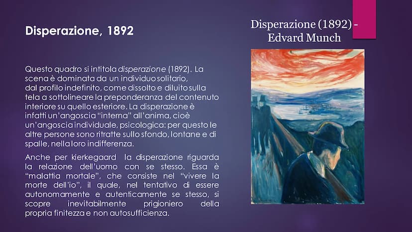 Edvard
Munch Attraverso l'arte cerco di vedere chiaro nella mia relazione con
il mondo, e se possibile aiutare anche chi osserva le mie oper