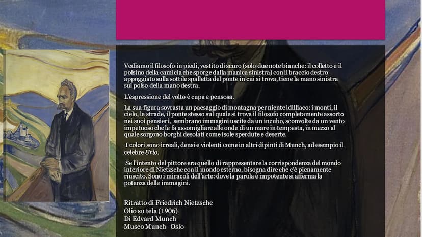 Edvard
Munch Attraverso l'arte cerco di vedere chiaro nella mia relazione con
il mondo, e se possibile aiutare anche chi osserva le mie oper
