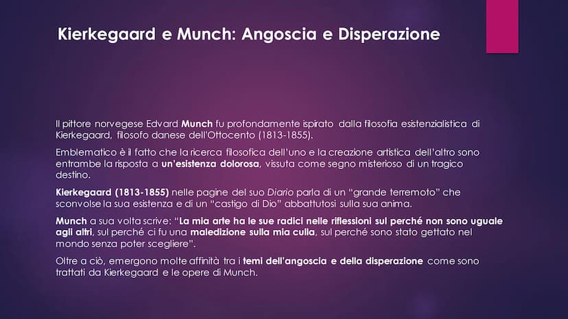 Edvard
Munch Attraverso l'arte cerco di vedere chiaro nella mia relazione con
il mondo, e se possibile aiutare anche chi osserva le mie oper