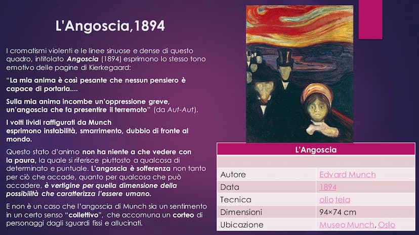 Edvard
Munch Attraverso l'arte cerco di vedere chiaro nella mia relazione con
il mondo, e se possibile aiutare anche chi osserva le mie oper
