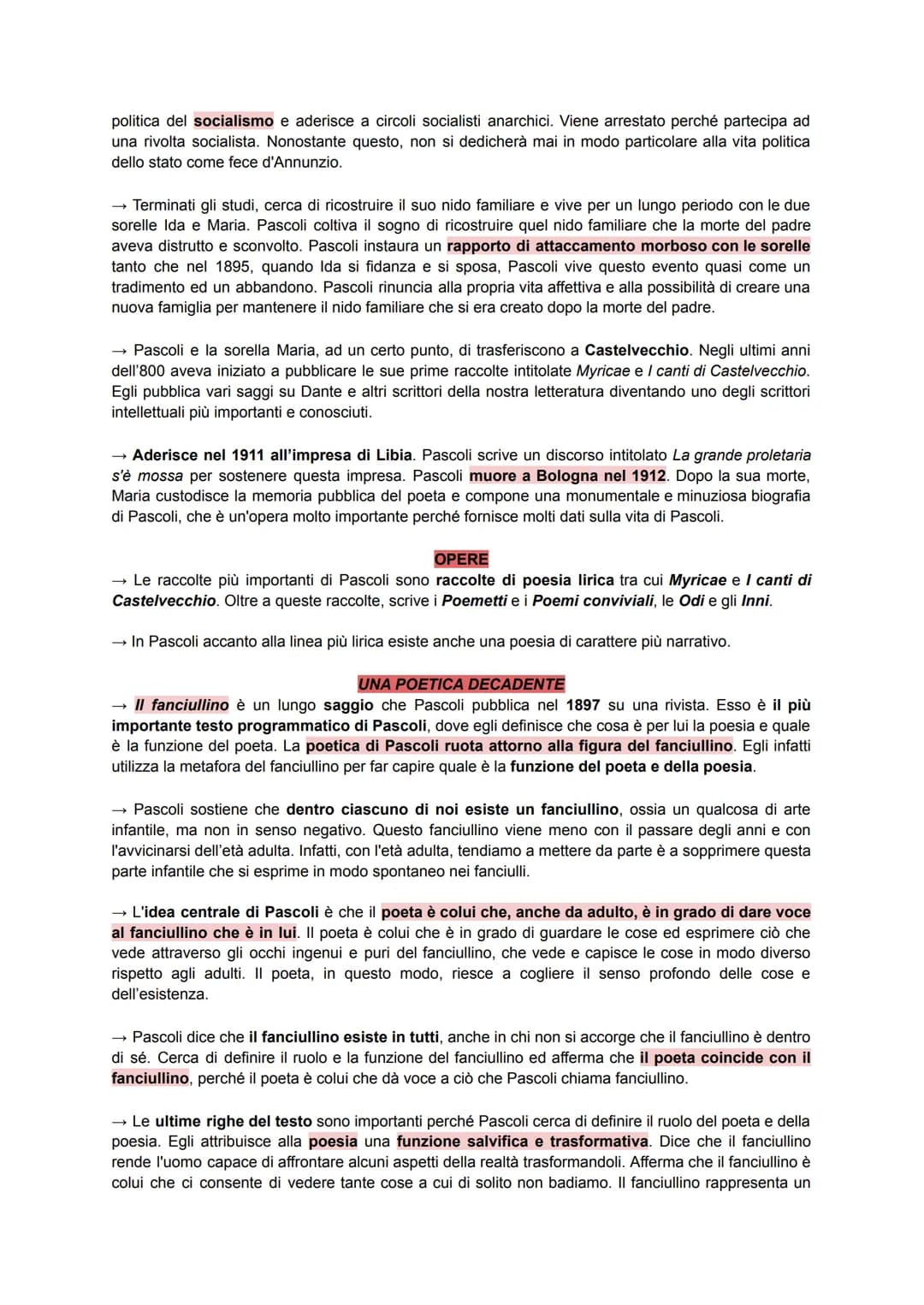 MOVIMENTO DEL DECADENTISMO
→ Il decadentismo è un movimento culturale e letterario europeo che nasce in Francia e in
particolare a Parigi ne