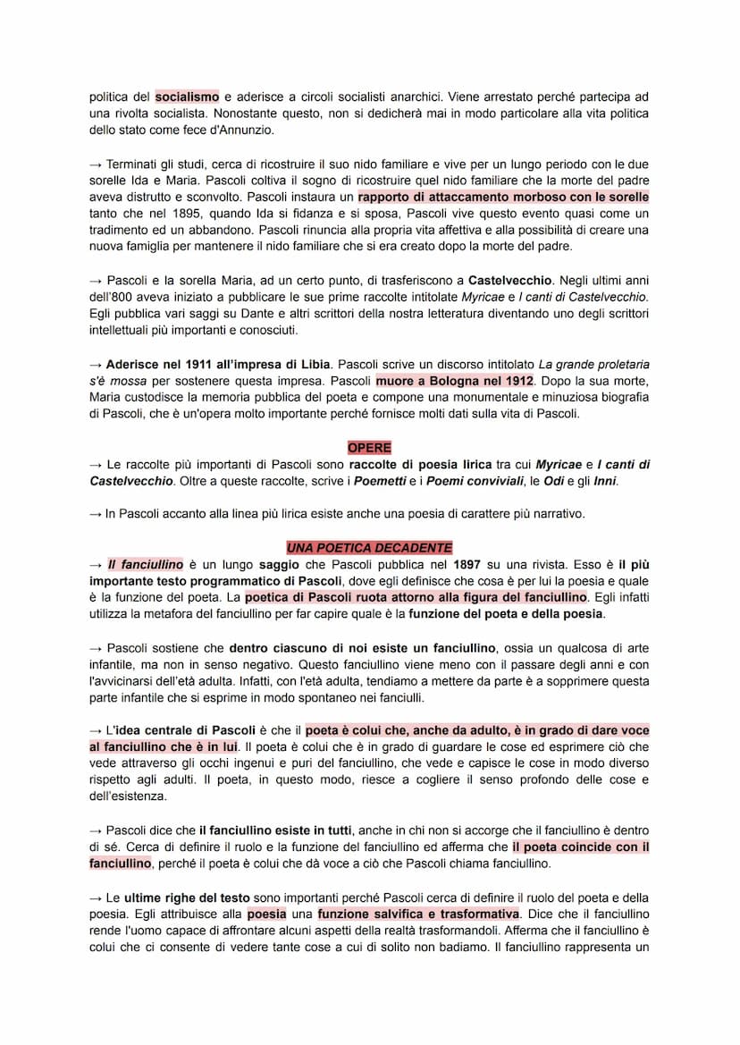 MOVIMENTO DEL DECADENTISMO
→ Il decadentismo è un movimento culturale e letterario europeo che nasce in Francia e in
particolare a Parigi ne