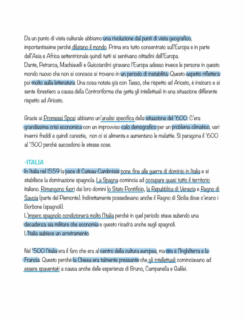 BAROCCO
-QUADRO STORICO
Nel '600 continua l'azione della Chiesa nel voler contrastare la diffusione della riforma
protestante. Viene definit