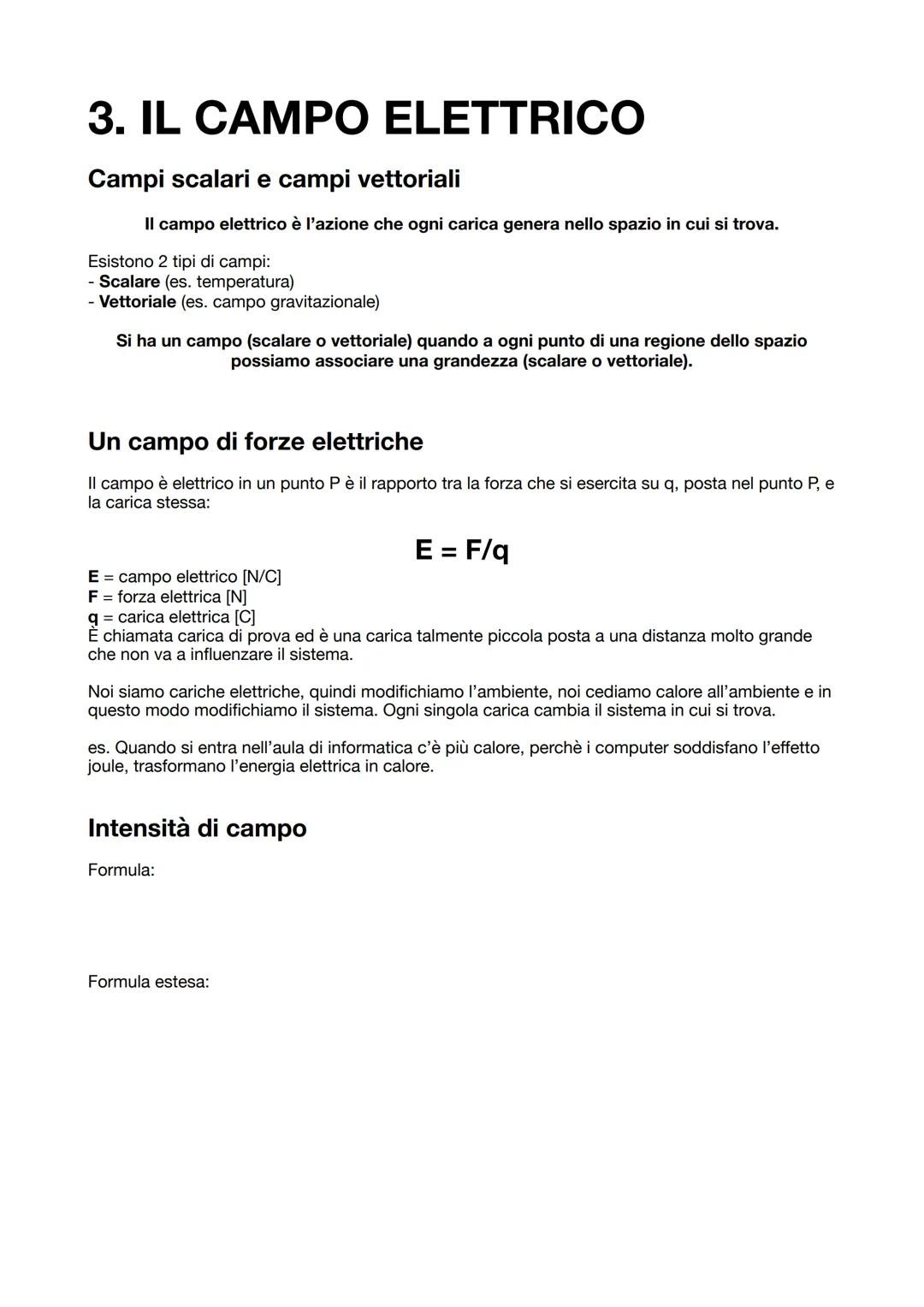 1. LE CARICHE ELETTRICHE
La carica elettrica
L'ambra è una sostanza che se strofinata con un pezzo di stoffa, acquista la proprietà di
attra