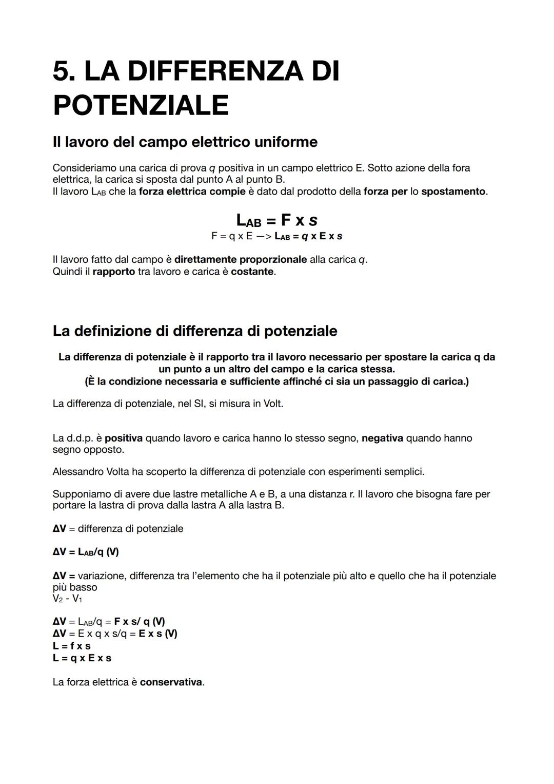 1. LE CARICHE ELETTRICHE
La carica elettrica
L'ambra è una sostanza che se strofinata con un pezzo di stoffa, acquista la proprietà di
attra