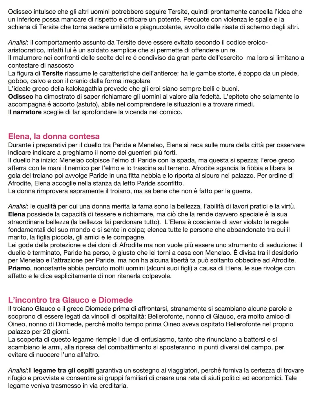 Iliade
Introduzione
La struttura
L'Iliade, poema epico in versi esametri, trae il titolo da “ilio” (città di Troia, in Asia Minore).
L'opera