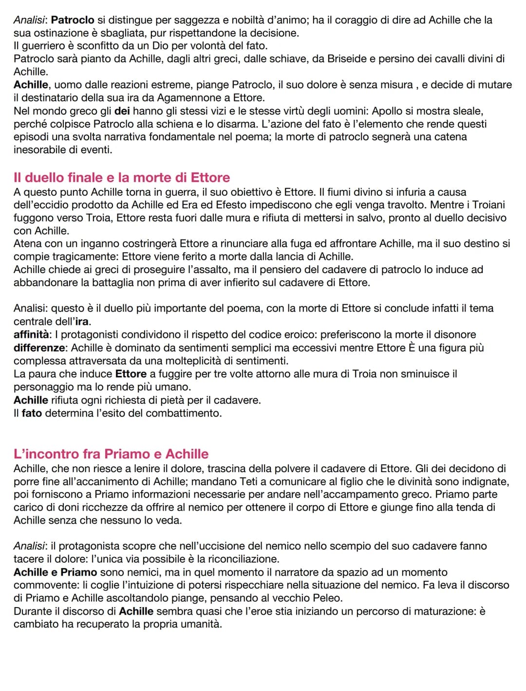 Iliade
Introduzione
La struttura
L'Iliade, poema epico in versi esametri, trae il titolo da “ilio” (città di Troia, in Asia Minore).
L'opera