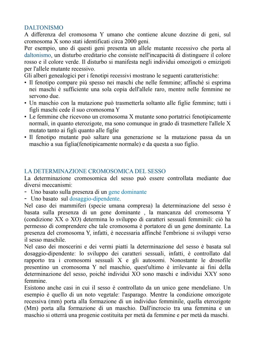 LA GENETICA
La genetica è lo studio delle leggi e dei meccanismi che permettono la trasmissione
dei caratteri da una generazione all'altra e