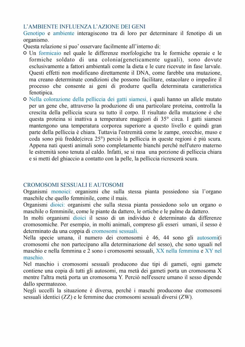 LA GENETICA
La genetica è lo studio delle leggi e dei meccanismi che permettono la trasmissione
dei caratteri da una generazione all'altra e