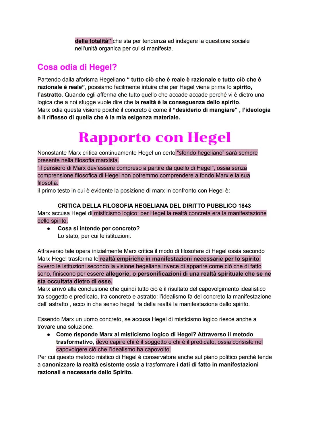 Vita e opere
Karl marx nacque nel 1818 a Treviri (cittadina tedesca) da una famiglia ebrea.
● Ricevette un'educazione di stampo razionalisti