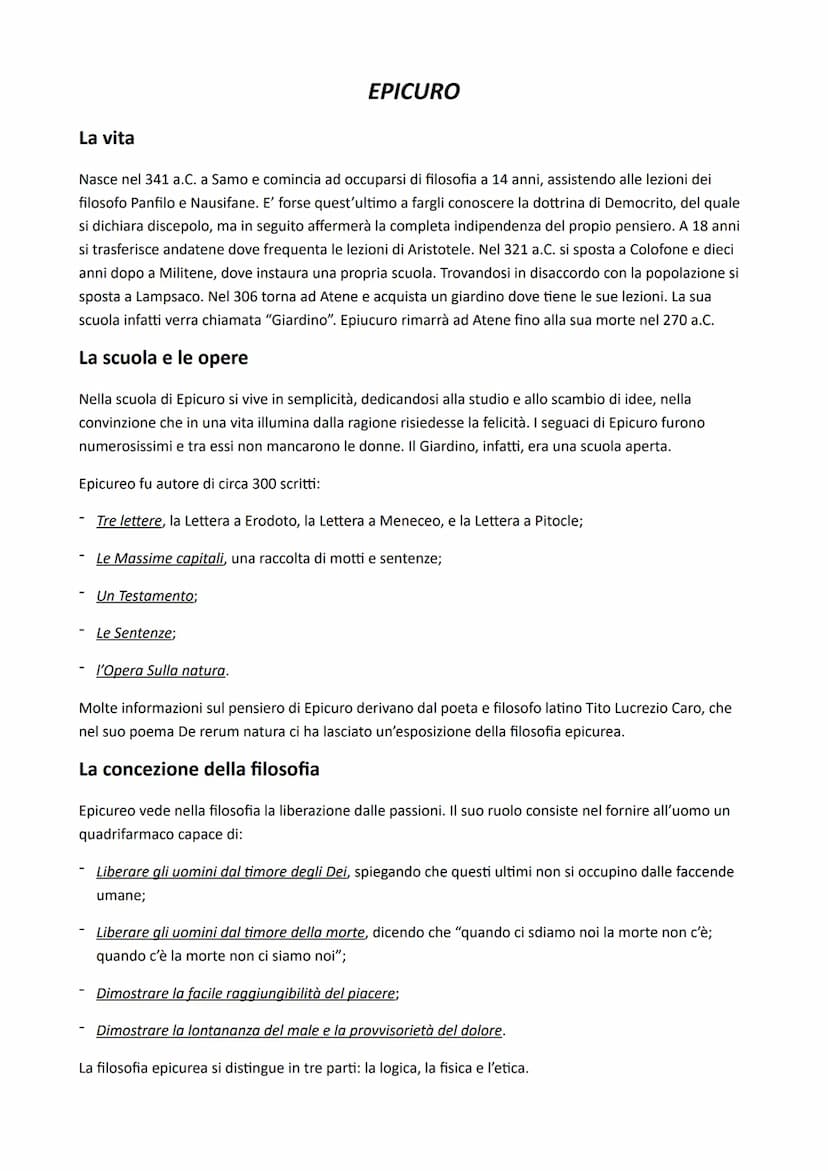 L'ETA' ELLENISTICA
Con la scomparsa di Alessandro Magno, l'impero venne diviso in tre gradi regni: Egitto, Siria e
Macedonia, e in altri Sta