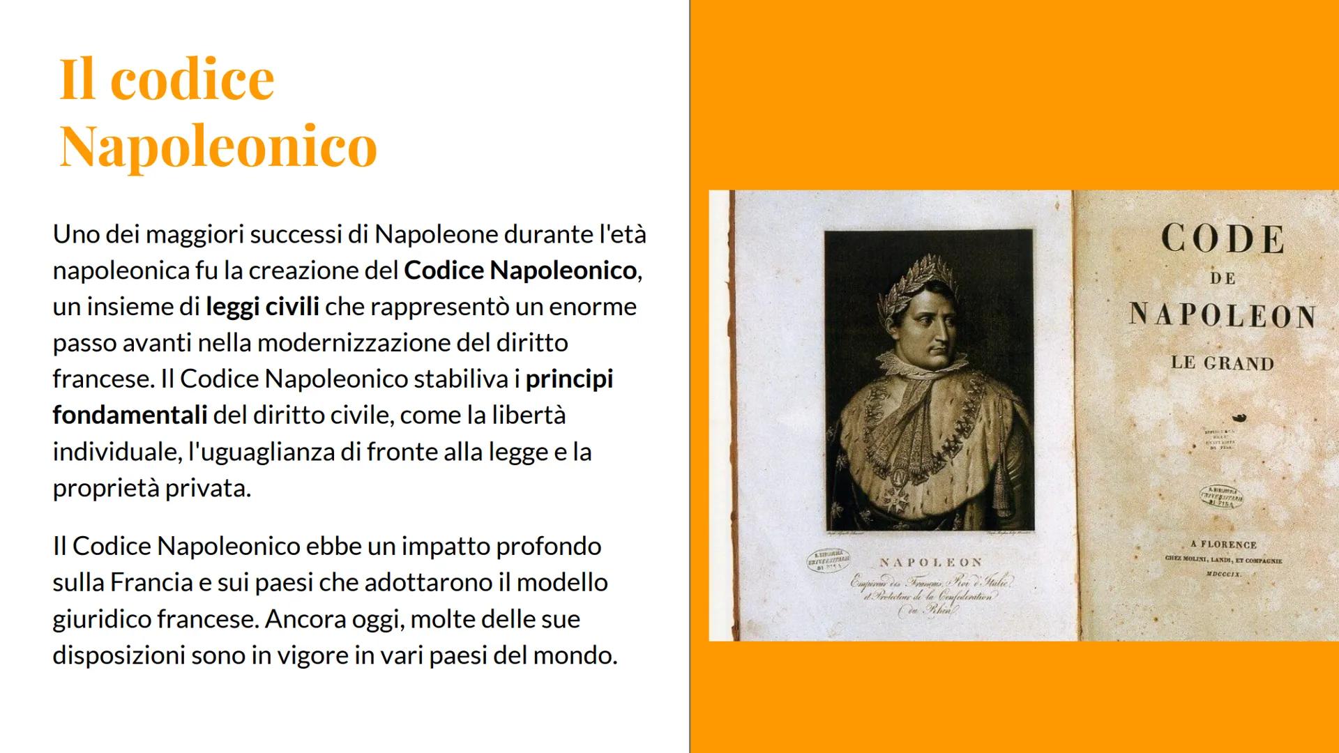 L'Età Napoleonica: Il Conquistatore del
Mondo 1. L'ascesa di Napoleone Bonaparte
2. Le guerre napoleoniche
3. La caduta di Napoleone
4. Il C