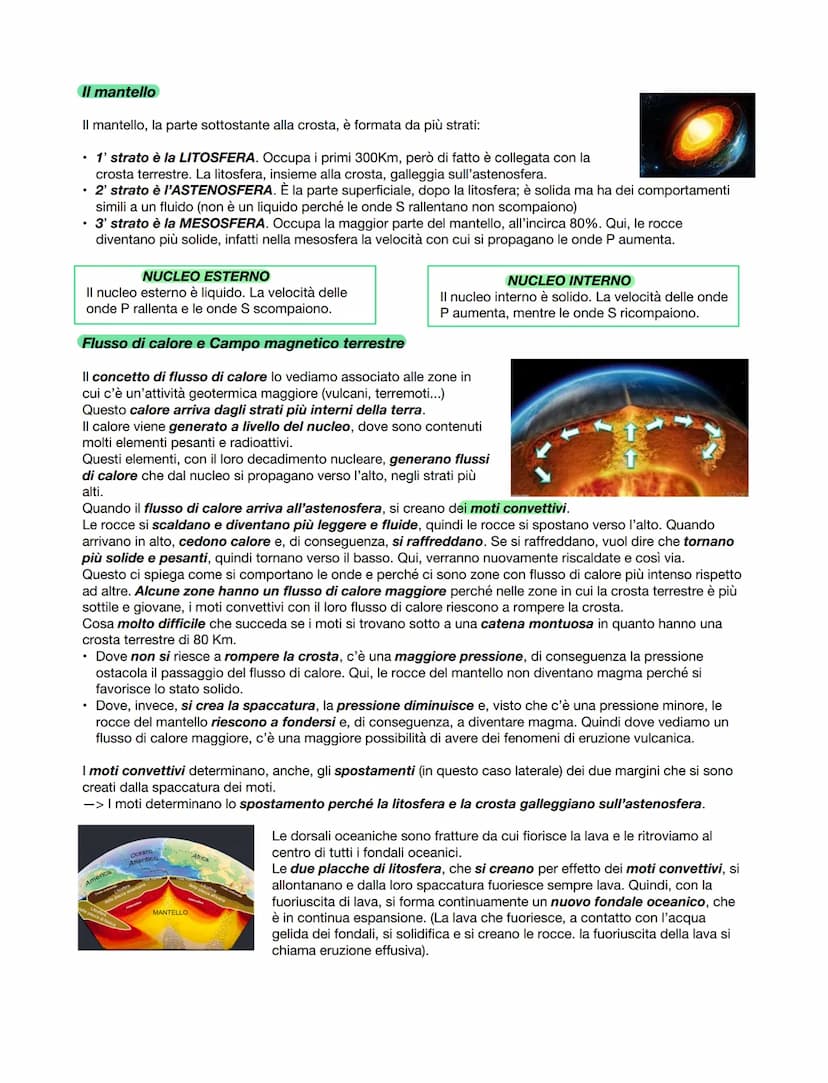 ŁA BINAMICA BELLA
CROSTA TERRESTRE
La teoria della deriva dei continenti
Le esplorazioni intercontinentali del sedicesimo secolo avevano per