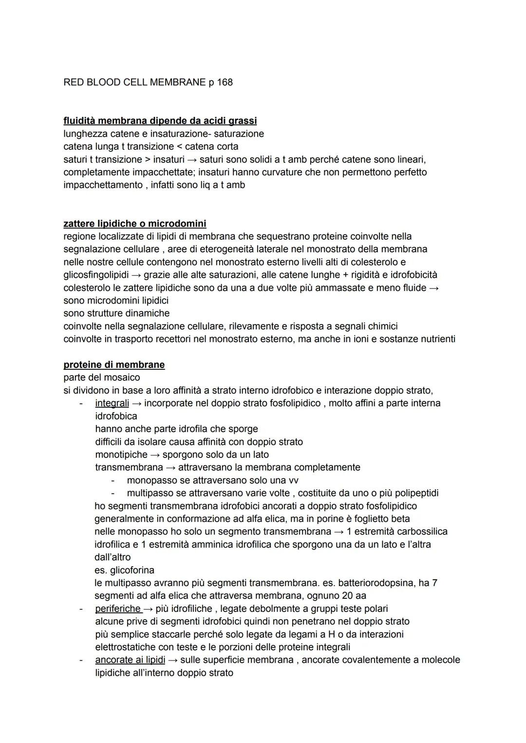 # LE MEMBRANE

funzioni

1) contorni
delimitano contorni cellula, trattenere interno stanze utili ma anche non far entrare quelle
esterne; p
