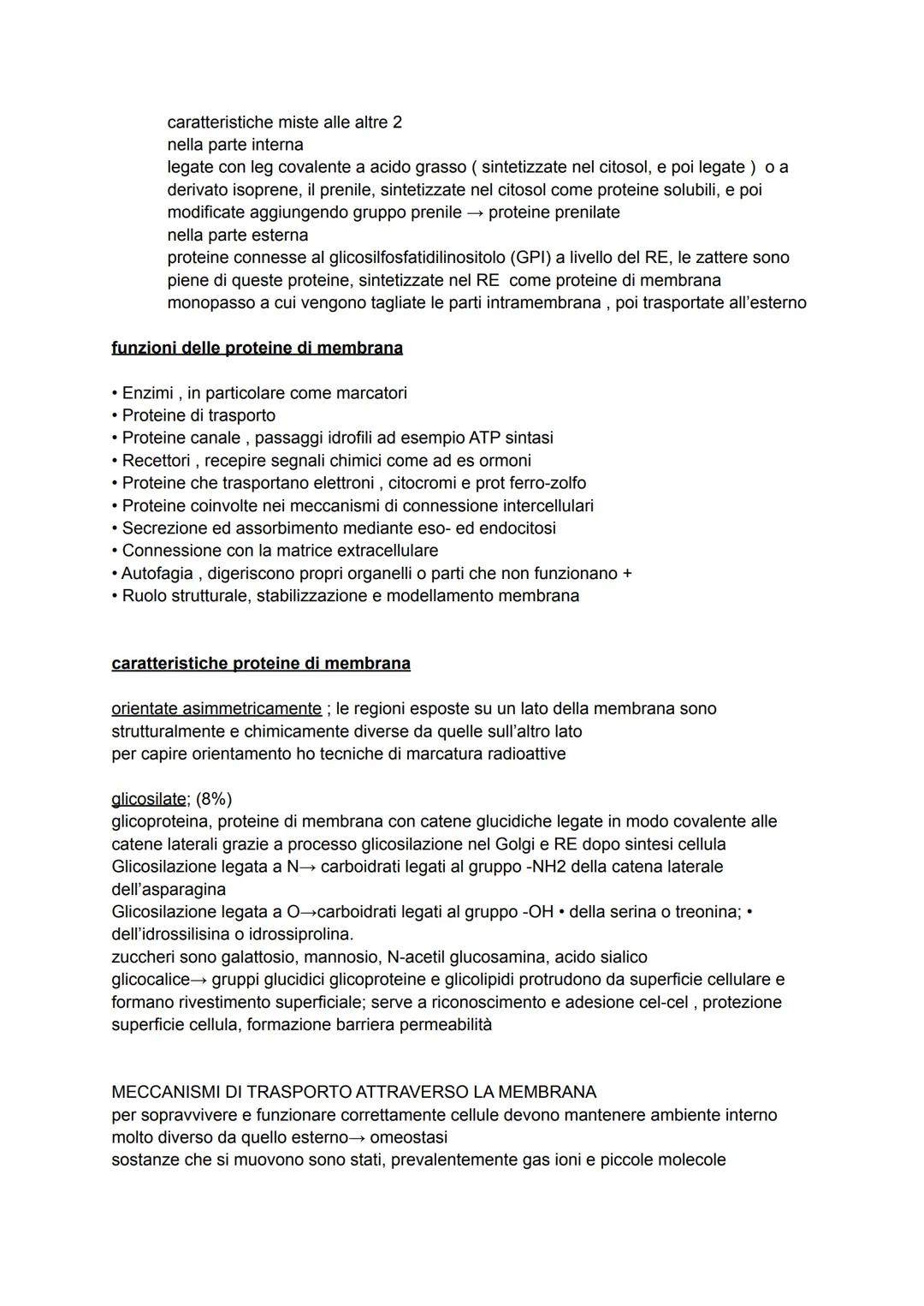 # LE MEMBRANE

funzioni

1) contorni
delimitano contorni cellula, trattenere interno stanze utili ma anche non far entrare quelle
esterne; p