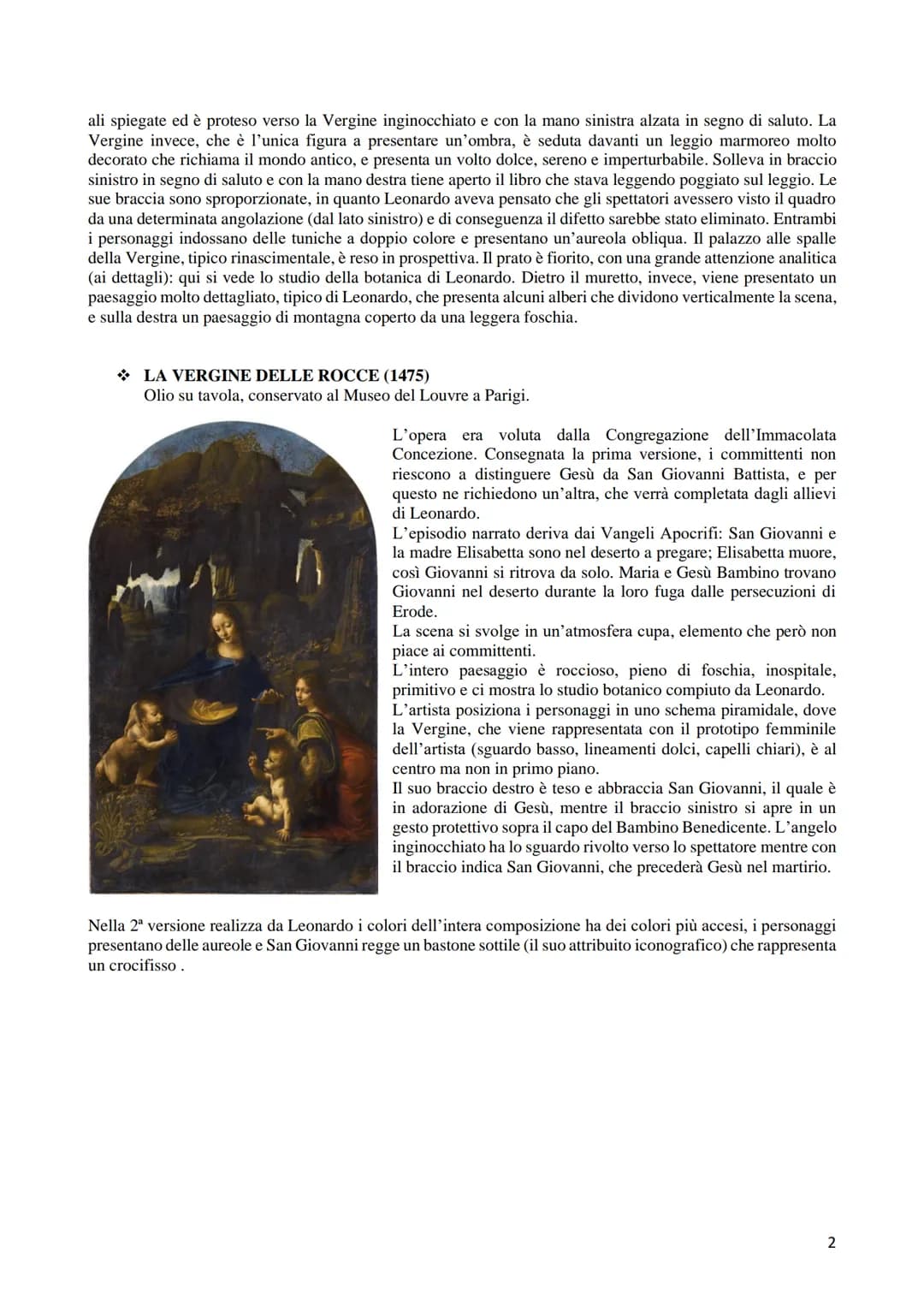 STORIA DELL'ARTE
LEONARDO DA VINCI (1452-1519)
Leonardo è un figlio illegittimo: nasce da una madre contadina e da un padre nobile (Pietro) 
