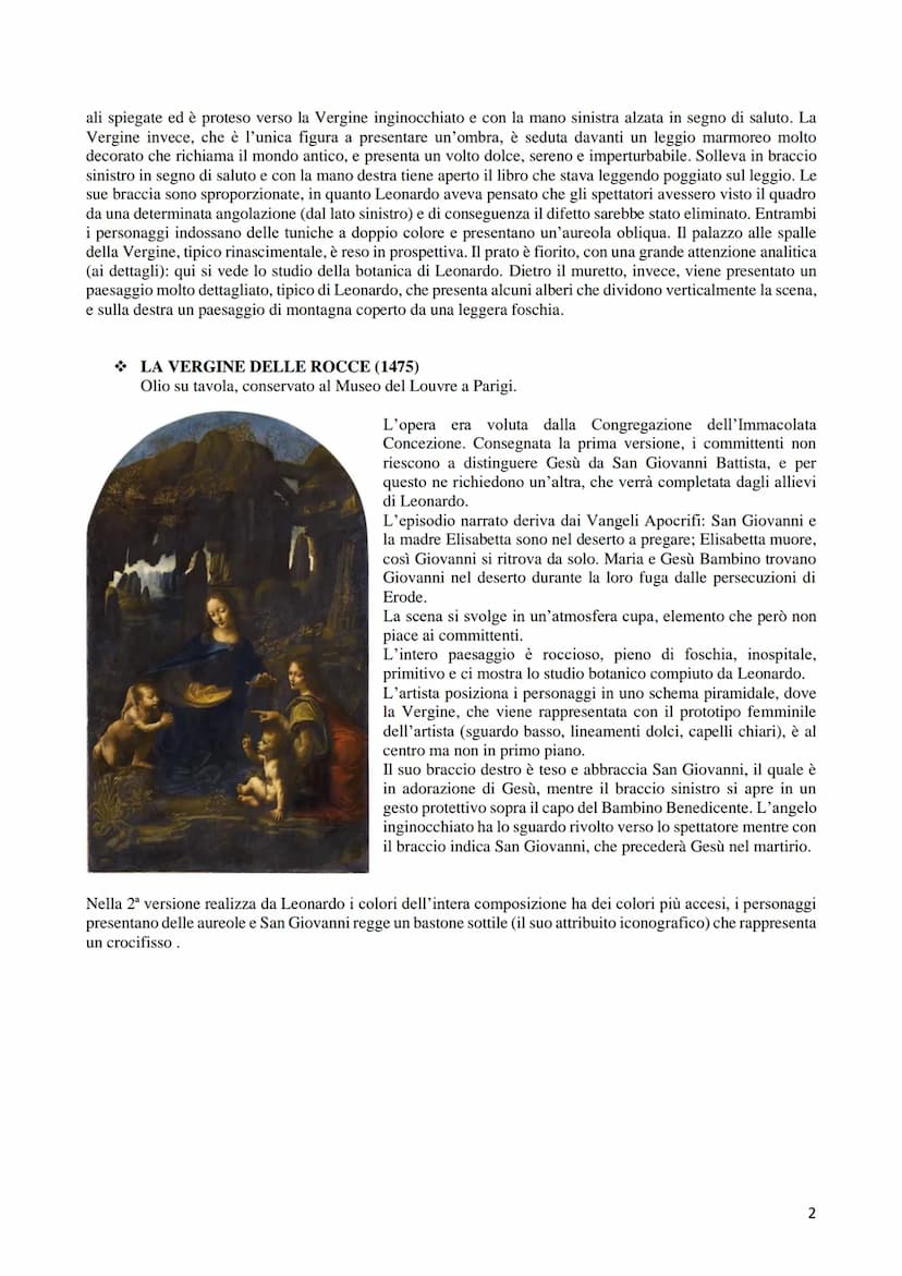 STORIA DELL'ARTE
LEONARDO DA VINCI (1452-1519)
Leonardo è un figlio illegittimo: nasce da una madre contadina e da un padre nobile (Pietro) 