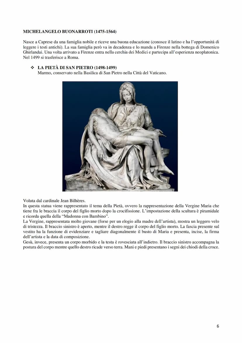 STORIA DELL'ARTE
LEONARDO DA VINCI (1452-1519)
Leonardo è un figlio illegittimo: nasce da una madre contadina e da un padre nobile (Pietro) 