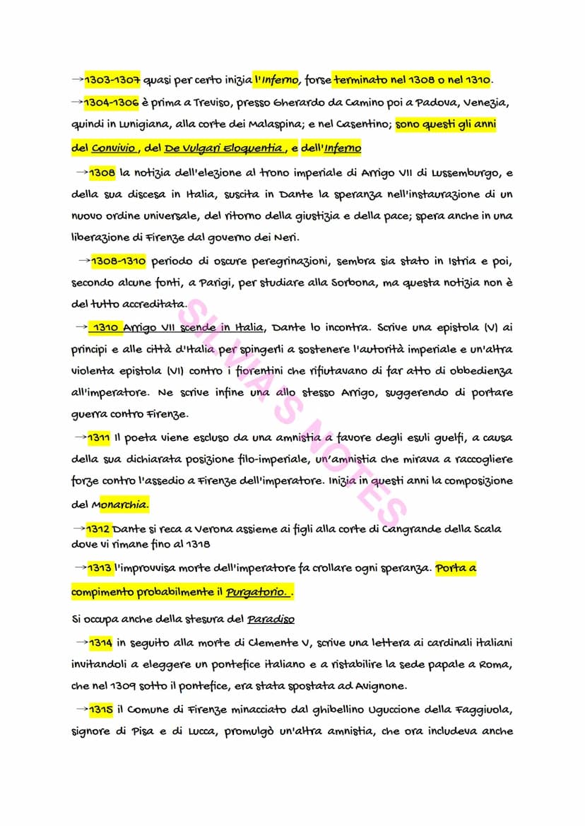 Dante Alighieri
In quel periodo Firenze era una città prospera, benestante e vitale perché c'era
tanta gente, era una città in conflitto con