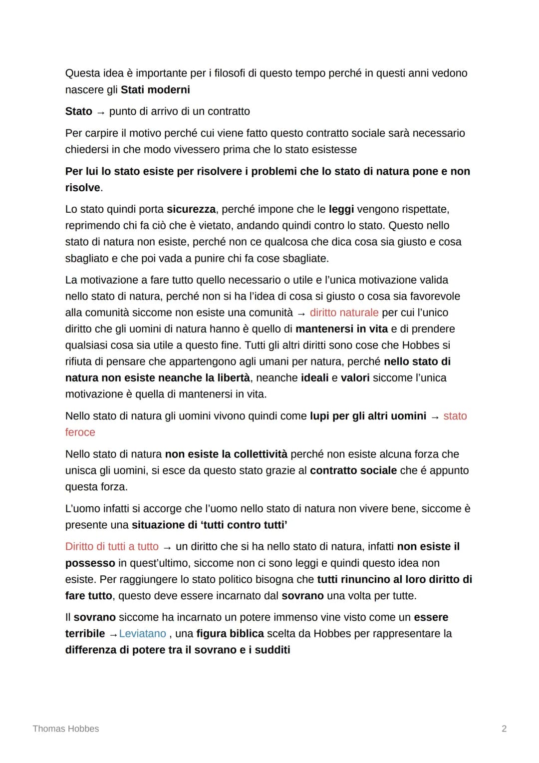 Thomas Hobbes
(1588-1679)
È inglese, vissuto in un epoca che coincide con la Rivoluzione Inglese (1542-1549),
prima rivoluzione moderna
Teor