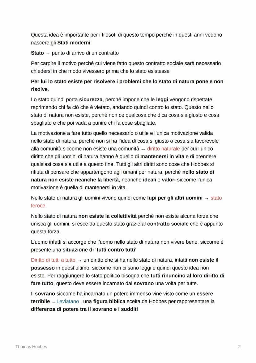 Thomas Hobbes
(1588-1679)
È inglese, vissuto in un epoca che coincide con la Rivoluzione Inglese (1542-1549),
prima rivoluzione moderna
Teor