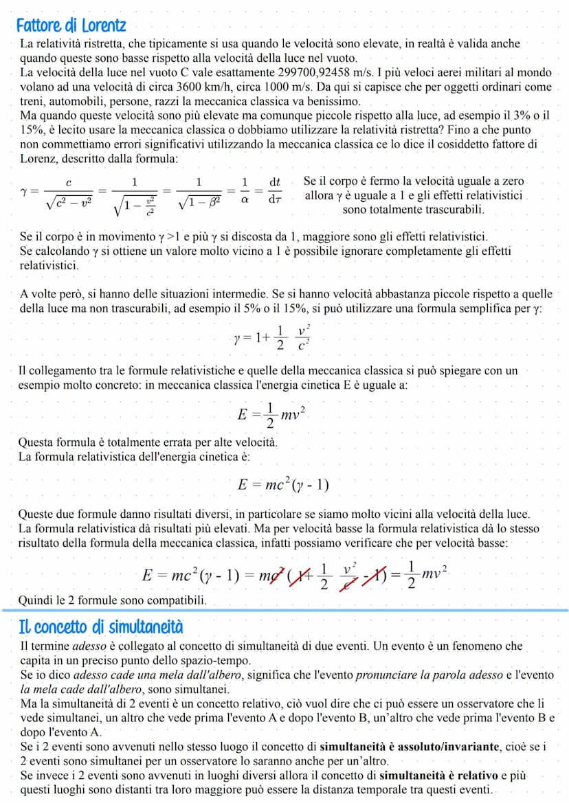 Relatività
Nel Dialogo sopra i Due Massimi Sistemi, Galileo Galilei descrive un esperimento da compiere
all'interno di una nave:
...sospenda