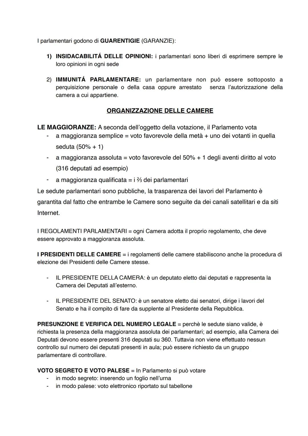 # LA REPUBBLICA PARLAMENTARE

L'Italia è una Repubblica Parlamentare.

II PARLAMENTO é l'unico organo costituzionale che viene eletto dirett